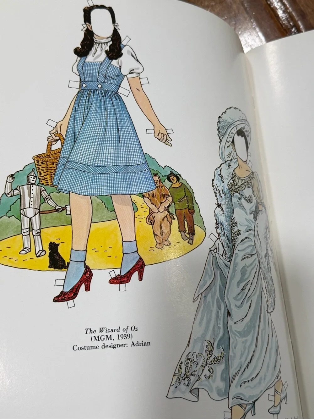 Judy Garland Paper Doll Costume Book - uncut/unused